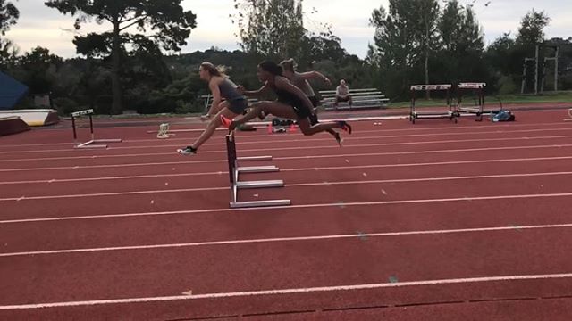 The ladies had a great hurdle practice yesterday!
#SantaBarbaraTC #Hurdles #Run