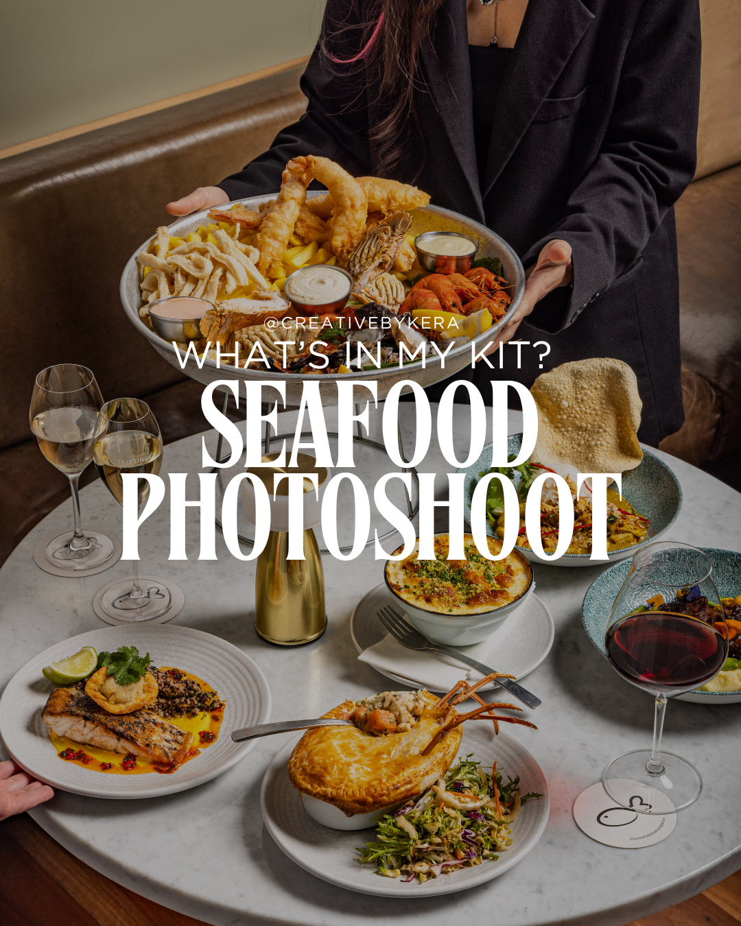 Behind the Scenes: A Stunning Seafood Photoshoot