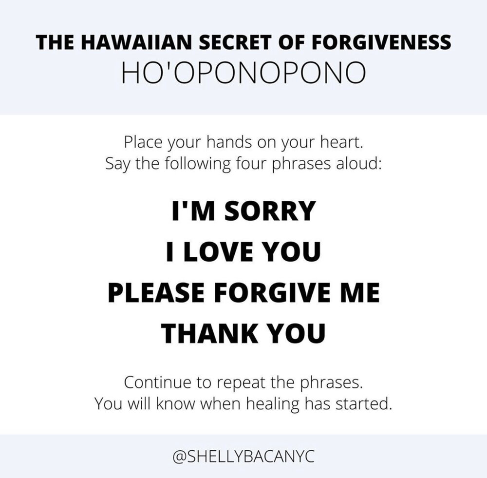 Ho'oponopono: The Hawaiian Secret Of Forgiveness — Shelly Baca