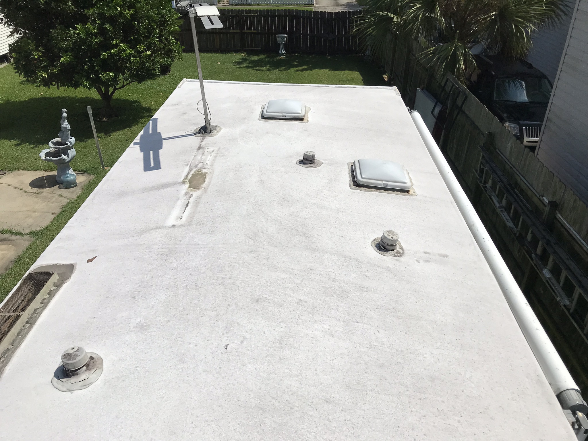 Before Superior Rv Roof Coating