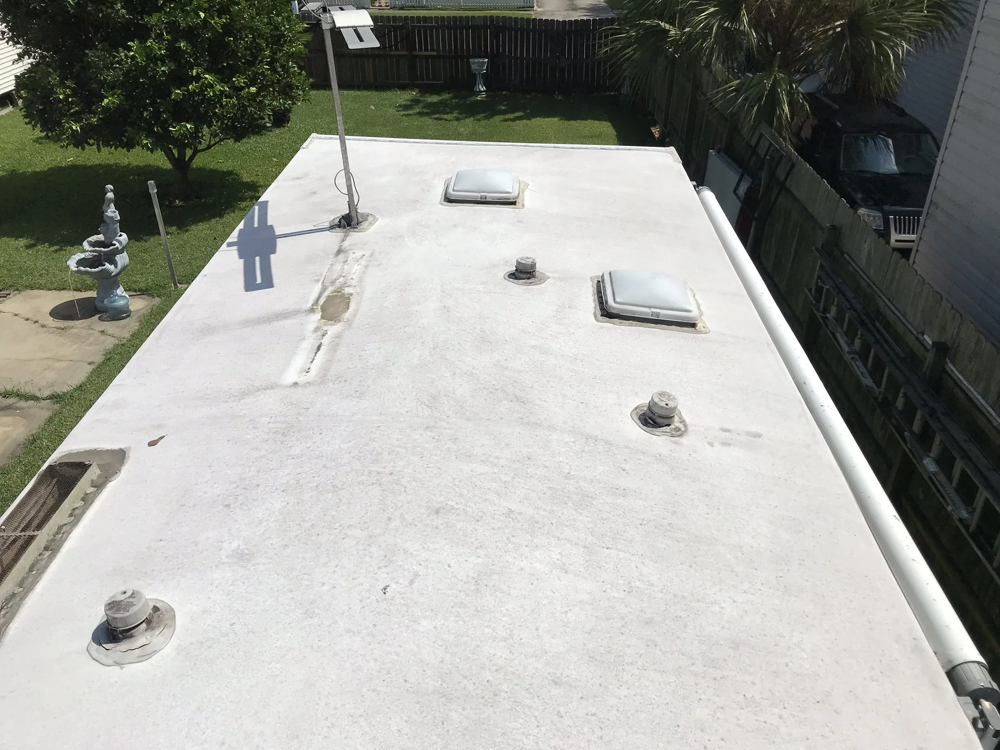 Before Superior Rv Roof Coating