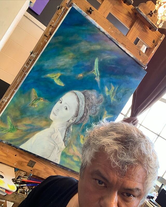 When the world gets you down and all you have is ART to color your life.....@cesarcondeart #cesarcondeart #condeart #artoftheday #artiststudio #chicagoartist #laartist barcelonaartist #laartist #barcelonaartist #queerartistofcolor #contemporaryart #f