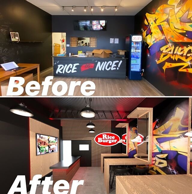 Our new design for @riceburger604 is coming together! Be sure to check out Rice Burger and our new design coming late Summer 2020