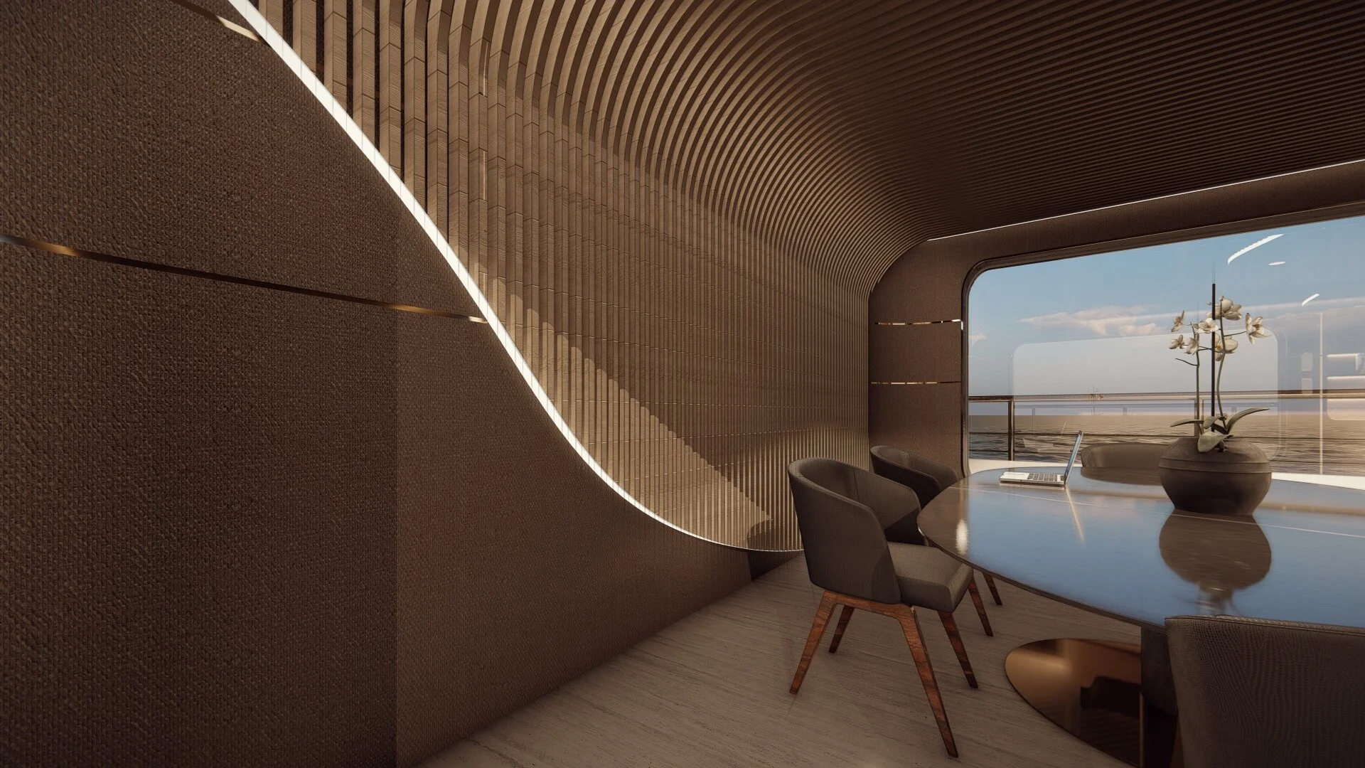 Monaco Yacht Interior Design 