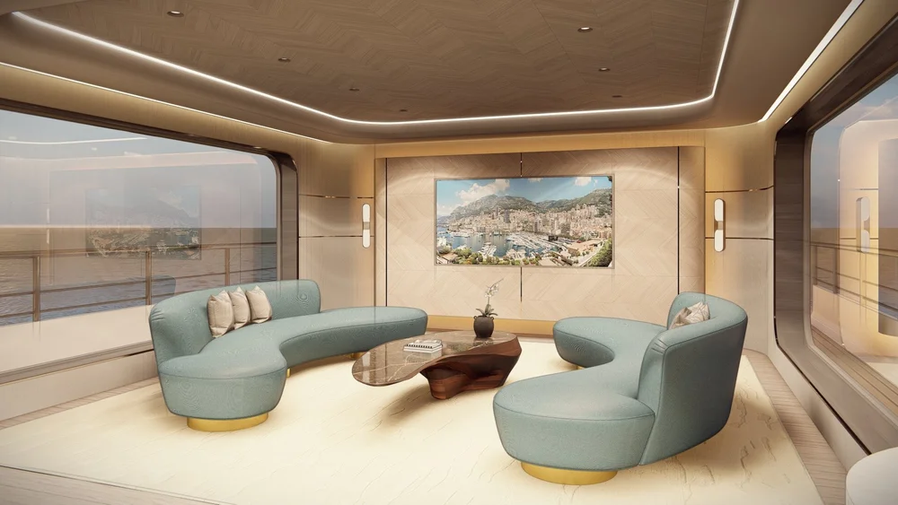 Modern Yacht Interior