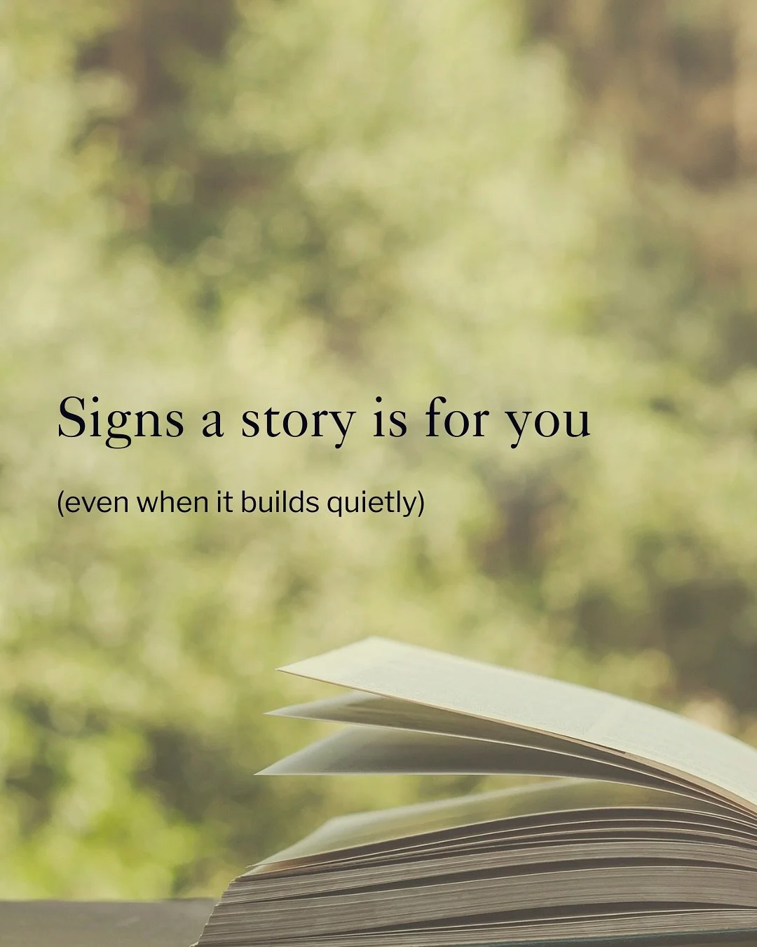 This is the kind of women&rsquo;s fiction I write and love to read. About women facing emotional turning points. 
The kind you don&rsquo;t walk away from unchanged.

Share with a reader who gets it.

#womensfiction
#emotionalsuspense
#bookstagram