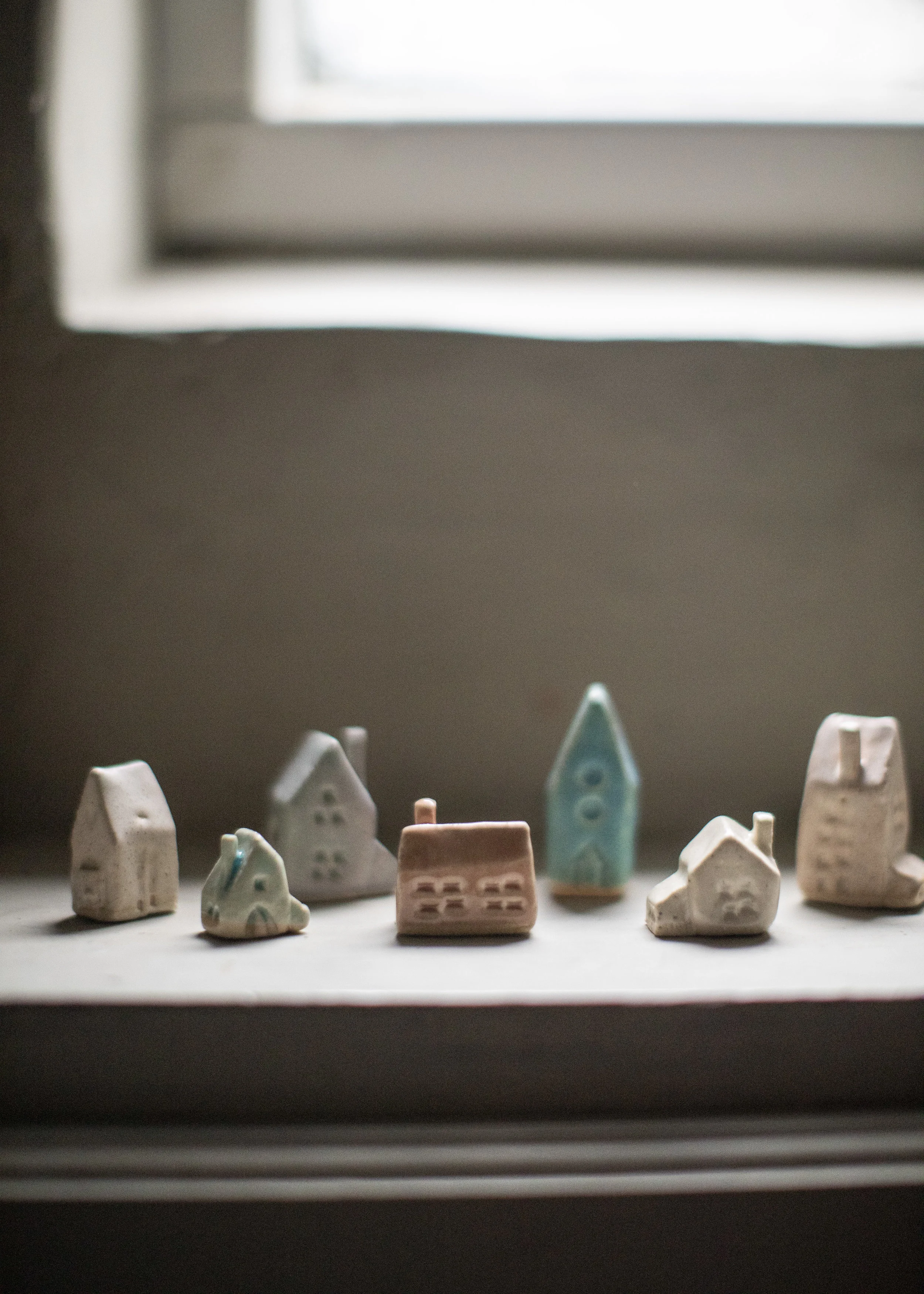 Ghent miniature townhouses