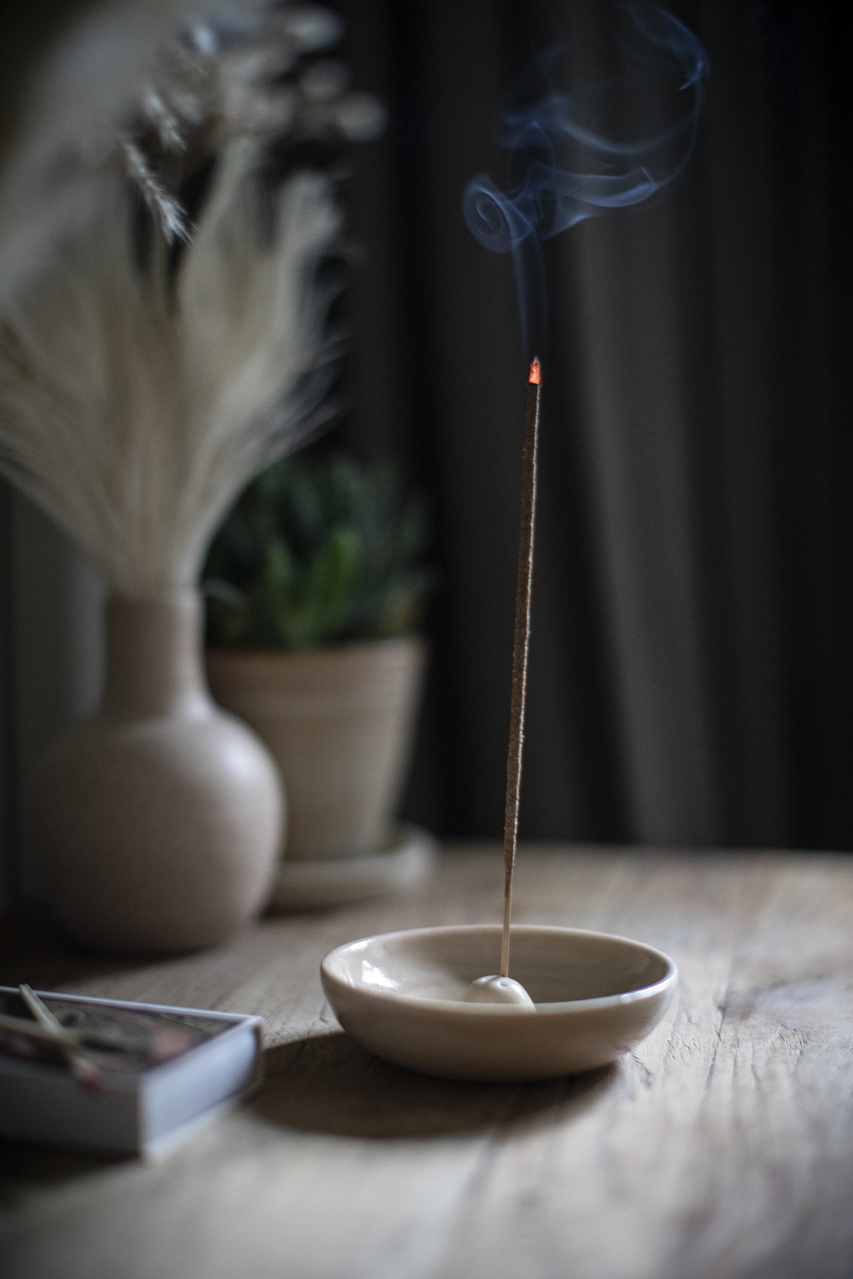 Porcelain Incense Dish - £22 - Paper Thin Moon
