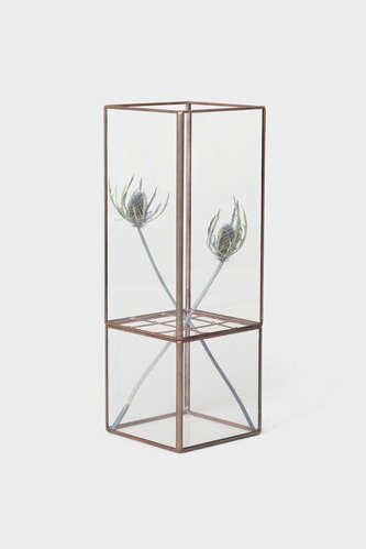 Copper Glass Terrarium Vase - £140 - Native and Co 