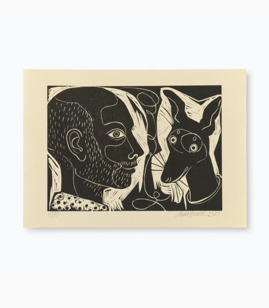 Mark Hearld Me &amp; Him Print - £225 - Yorkshire Sculpture Park