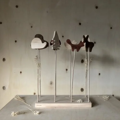 Woodland Puppet Set - €64 - Woodchuck