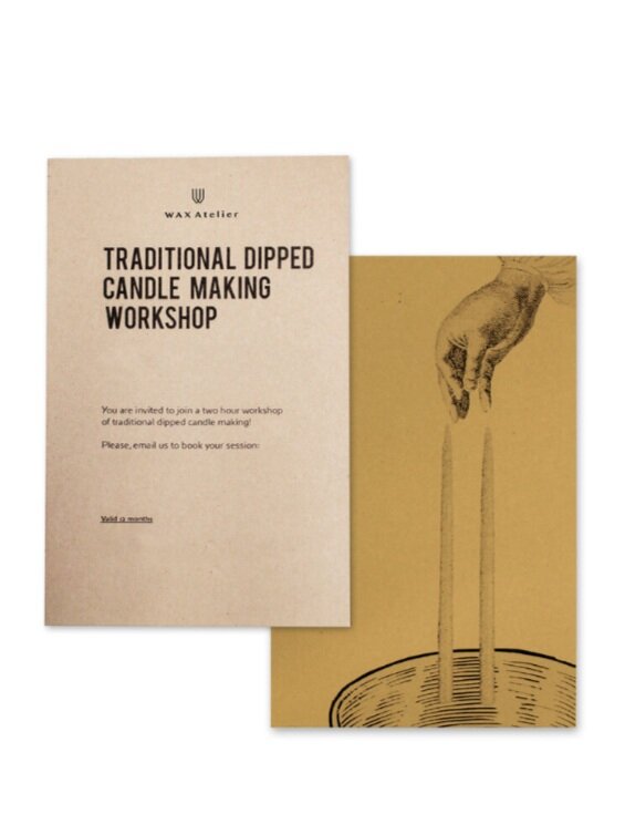 Gift Card for Candle Making Workshop - £65 - Wax Atelier