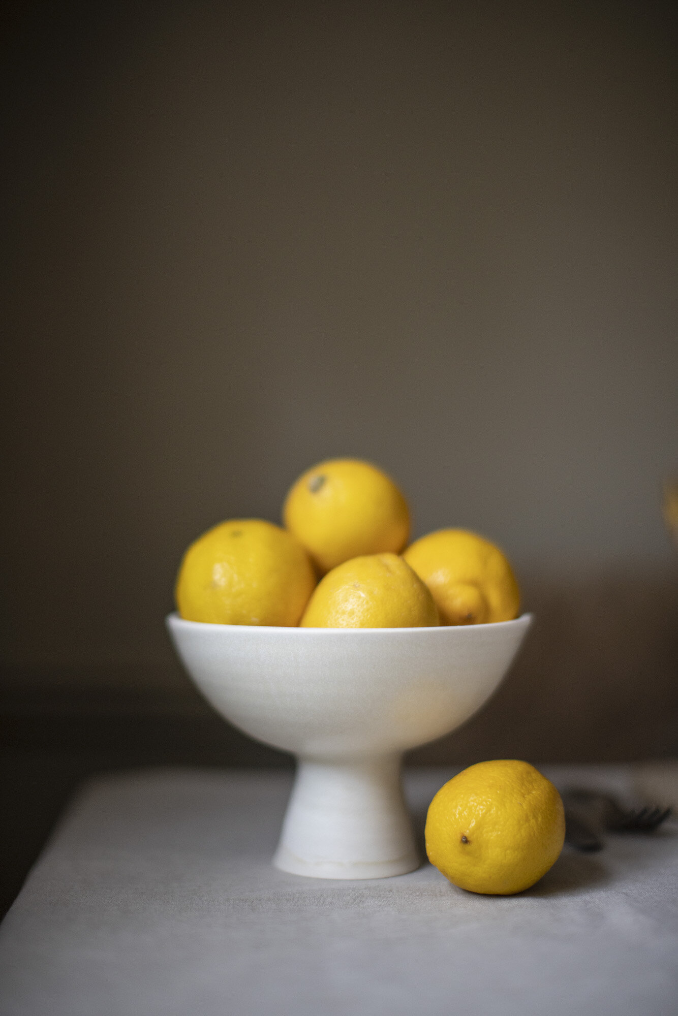 William Pedestal Bowl - £55 - Paper Thin Moon