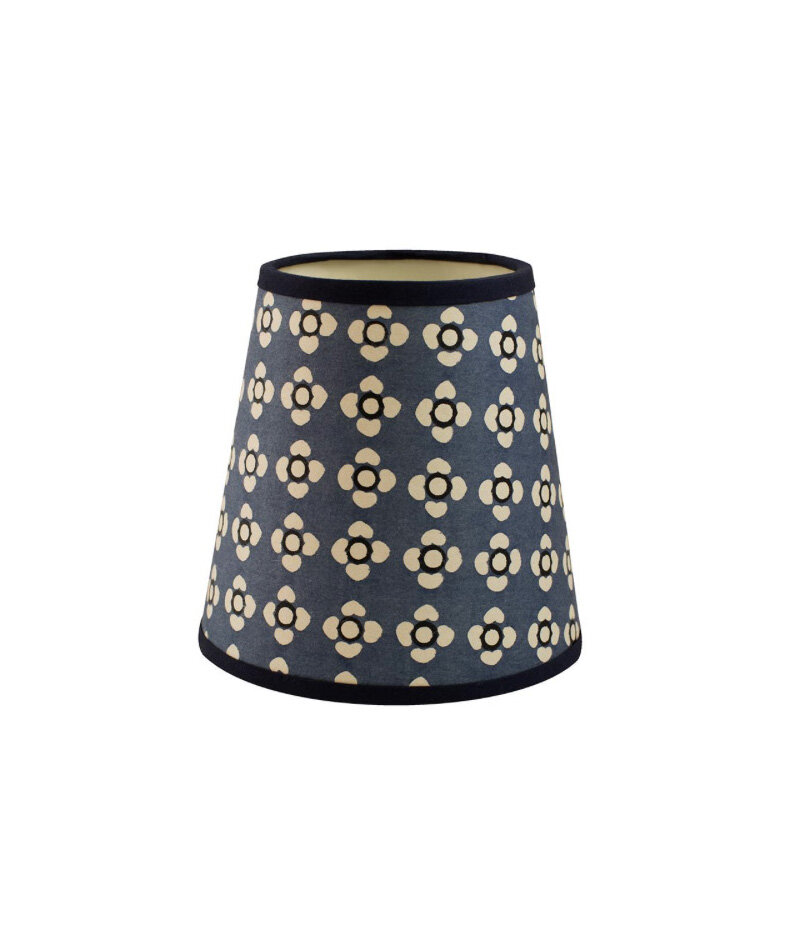 Blue Anenome Lampshade - £75 - Rosi de Ruig