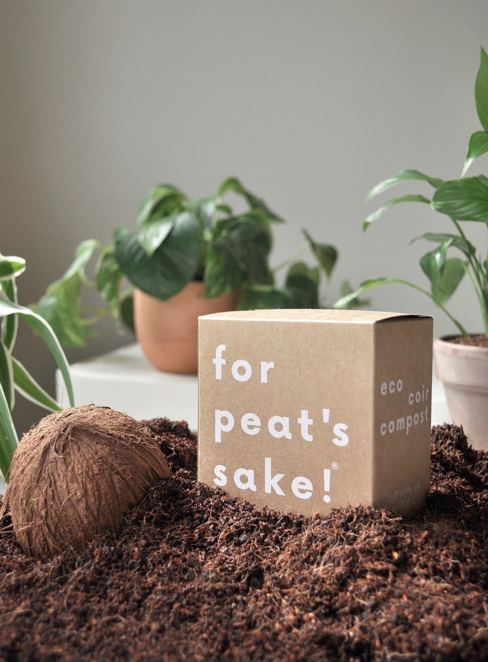 Peat-free Coir Compost Box - £5 for 3L - For Peat’s Sake