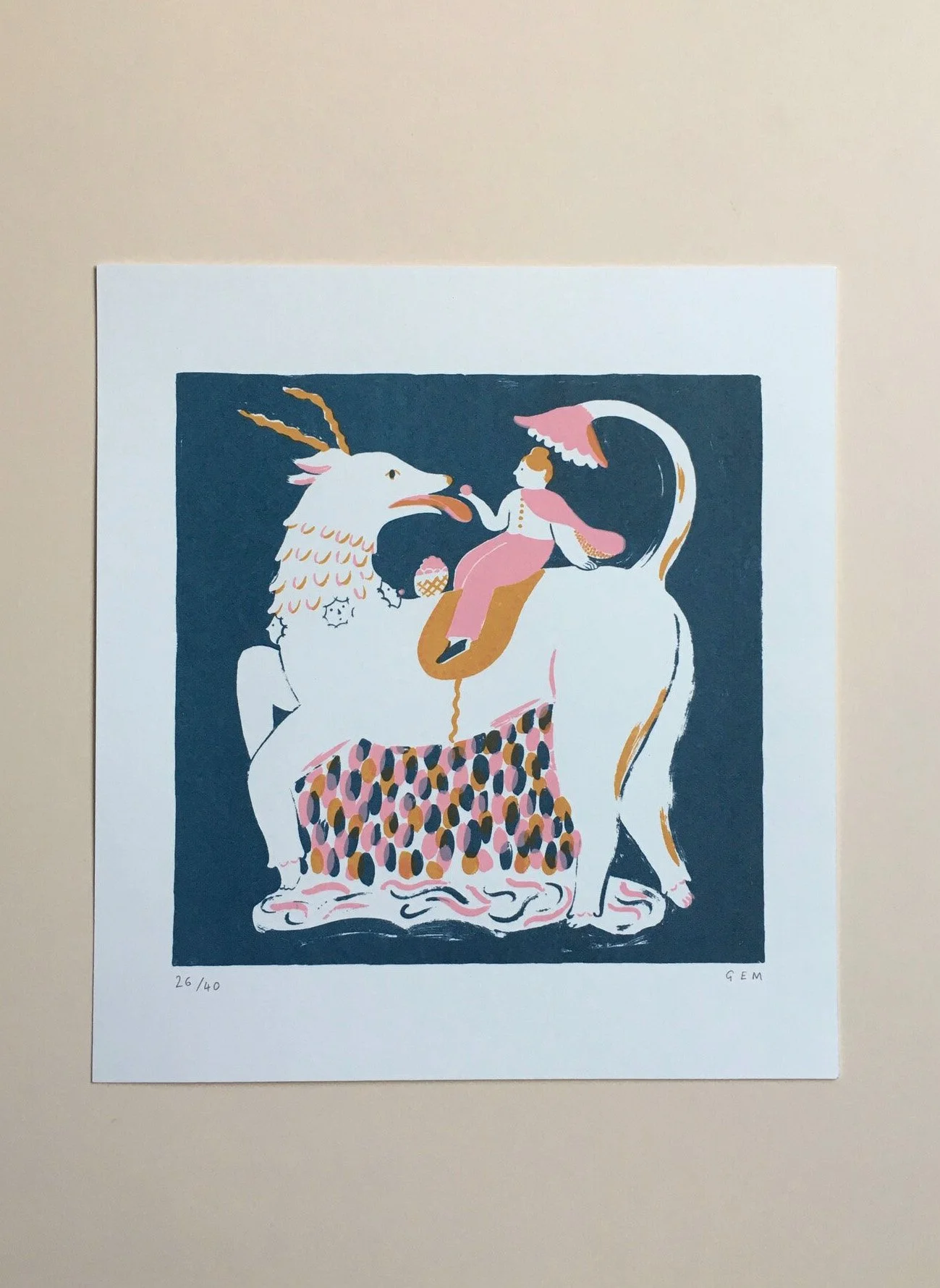 Teamwork Print by Georgie McAusland - £45 - Folka