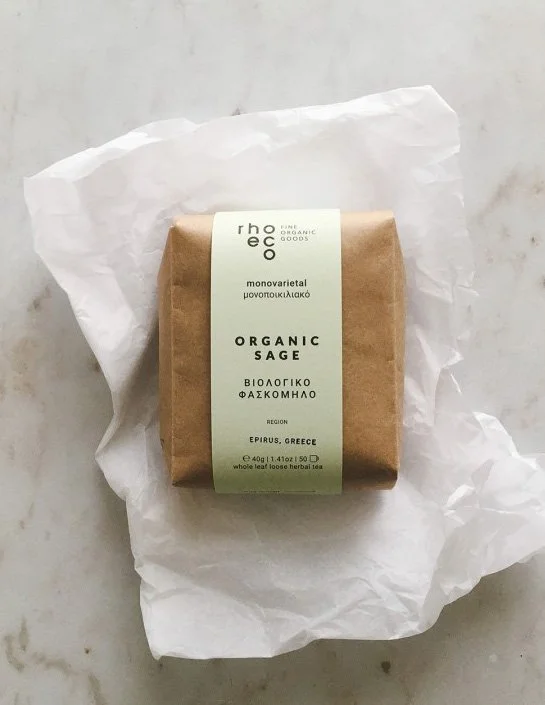 Organic sage, Rhoeco 6.50 euros - Secret Caravan