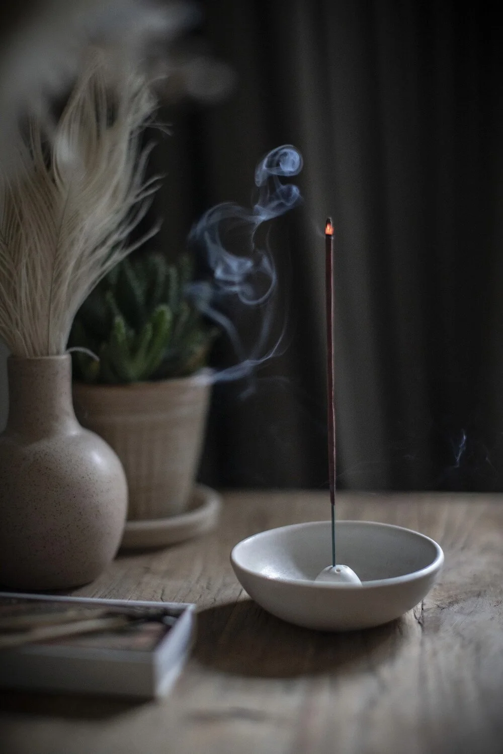 Porcelain Incense Dish - £22 - Paper Thin Moon