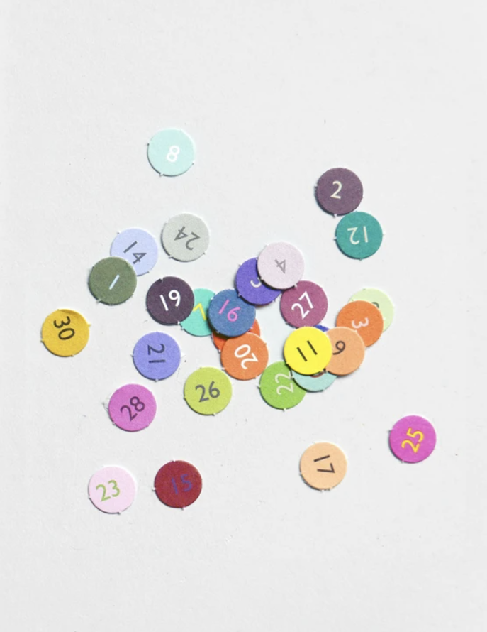 Confetti Calendar -  £19.50 - Present and Correct