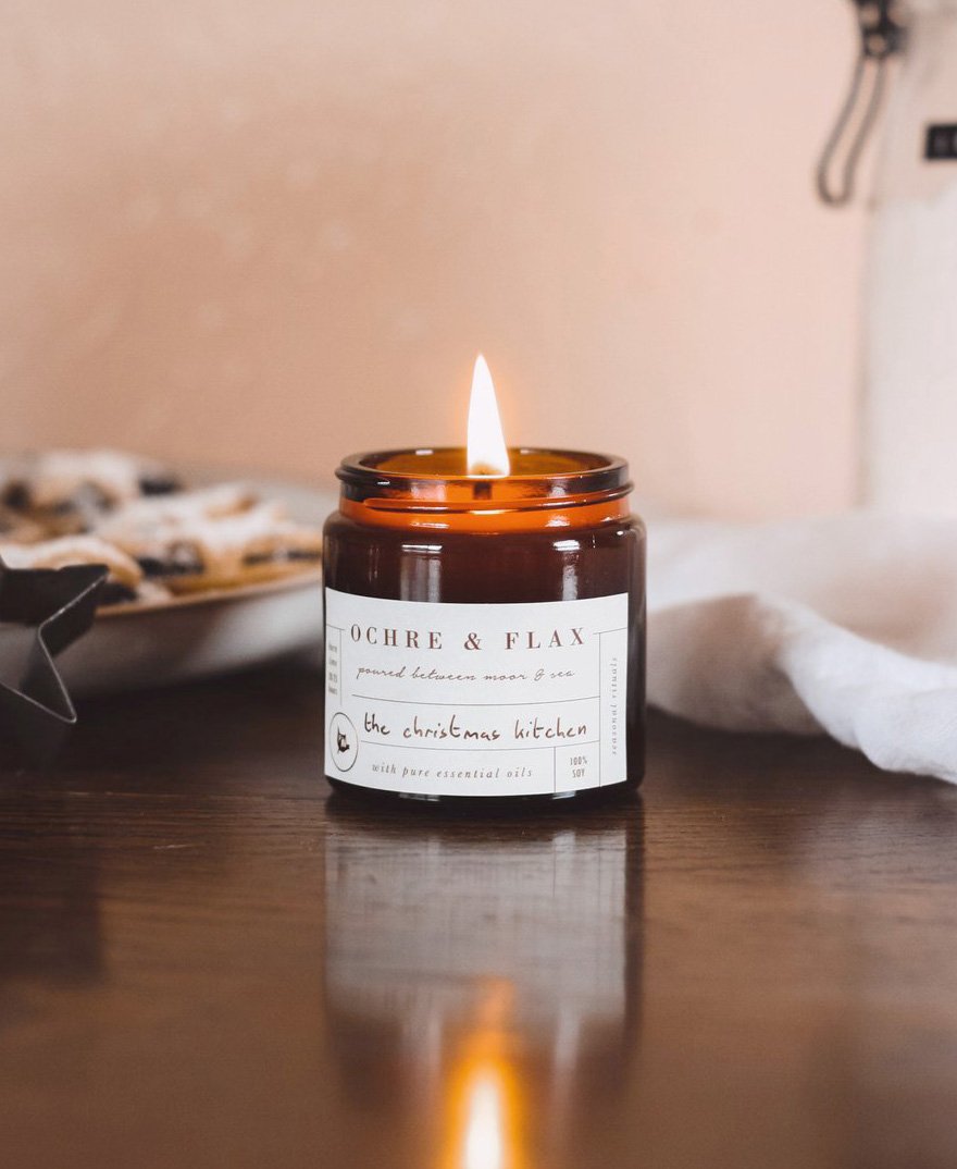 The Christmas Kitchen Candle - £10 - Ochre &amp; Flax