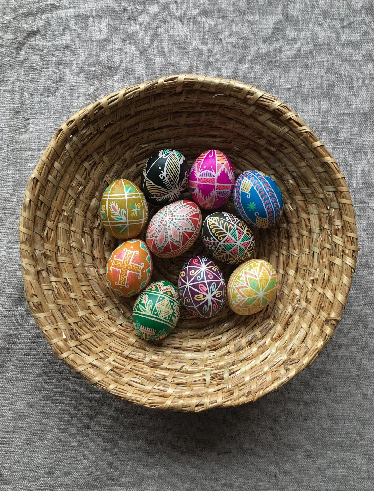 Pisanki eggs - £8 each - Folka