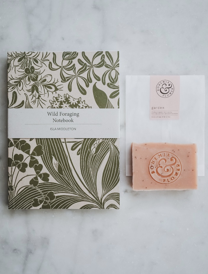 Foraging Notebook and Garden Soap Gift Set - £19.95 - The Wildwood Moth