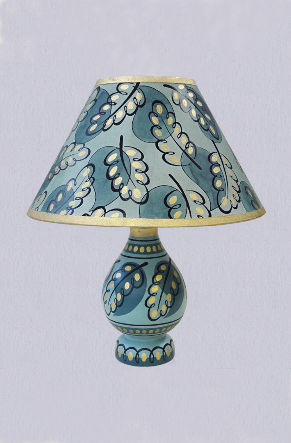 Paisley Leaf Lamp base - £160 - Cressida Bell