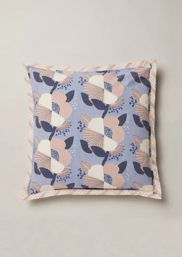 Ume Block Print Cushion Cover - £35 - Ainoah