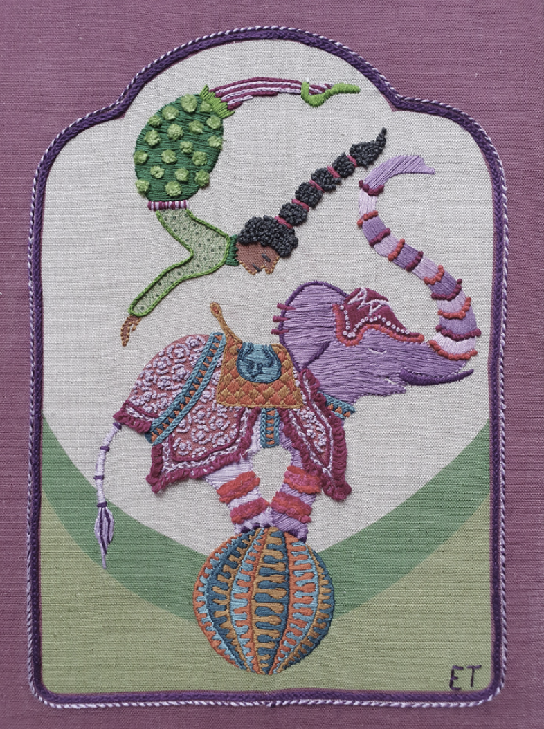 The Amazing Aida and the Pearl Embroidery Kit - £90 - The Fabled Thread