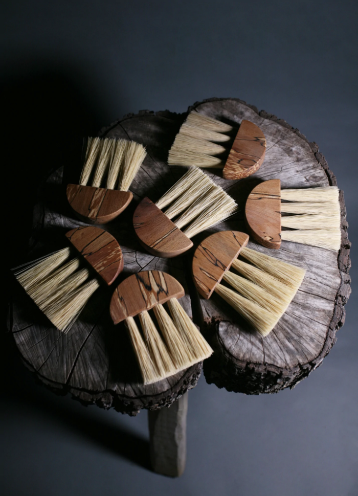 Spalted Beech Brush - £20 - The Bristol Artisan