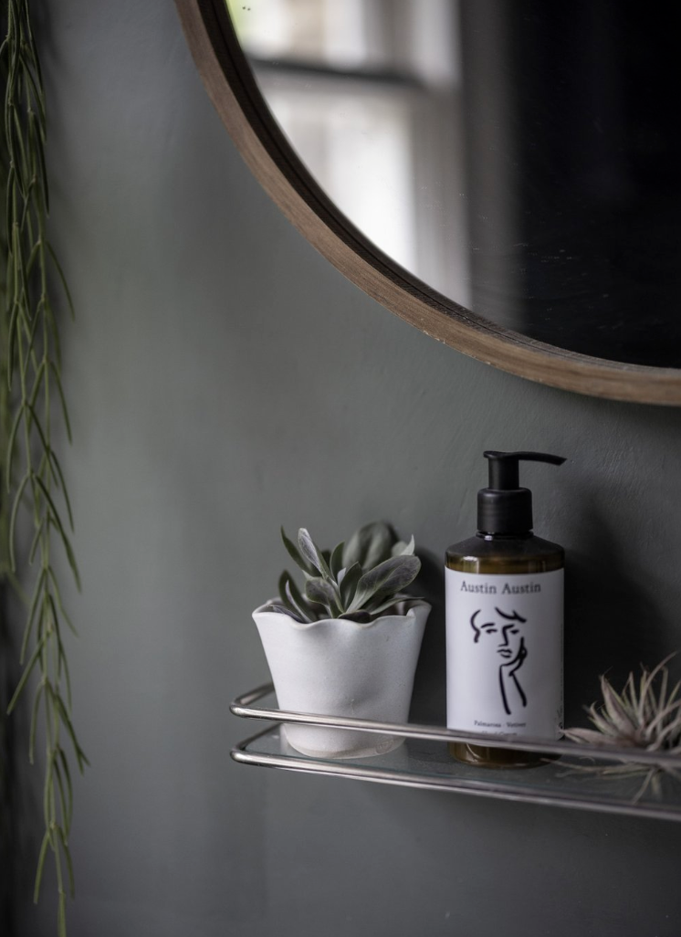 Lucy Small Porcelain Plant Pot - £24 - Paper Thin Moon