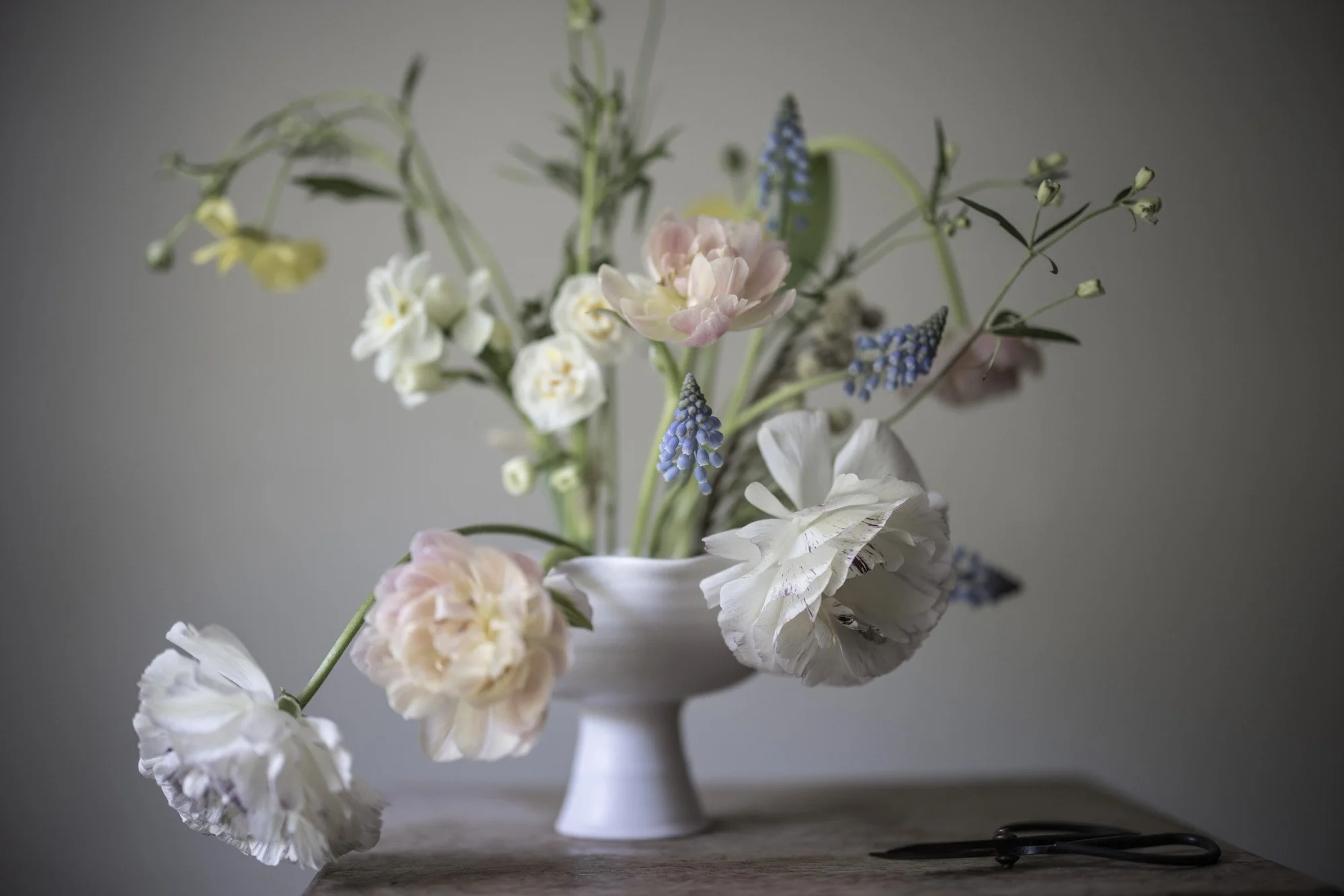  How to Make a Spring Flower Display in a Bowl 