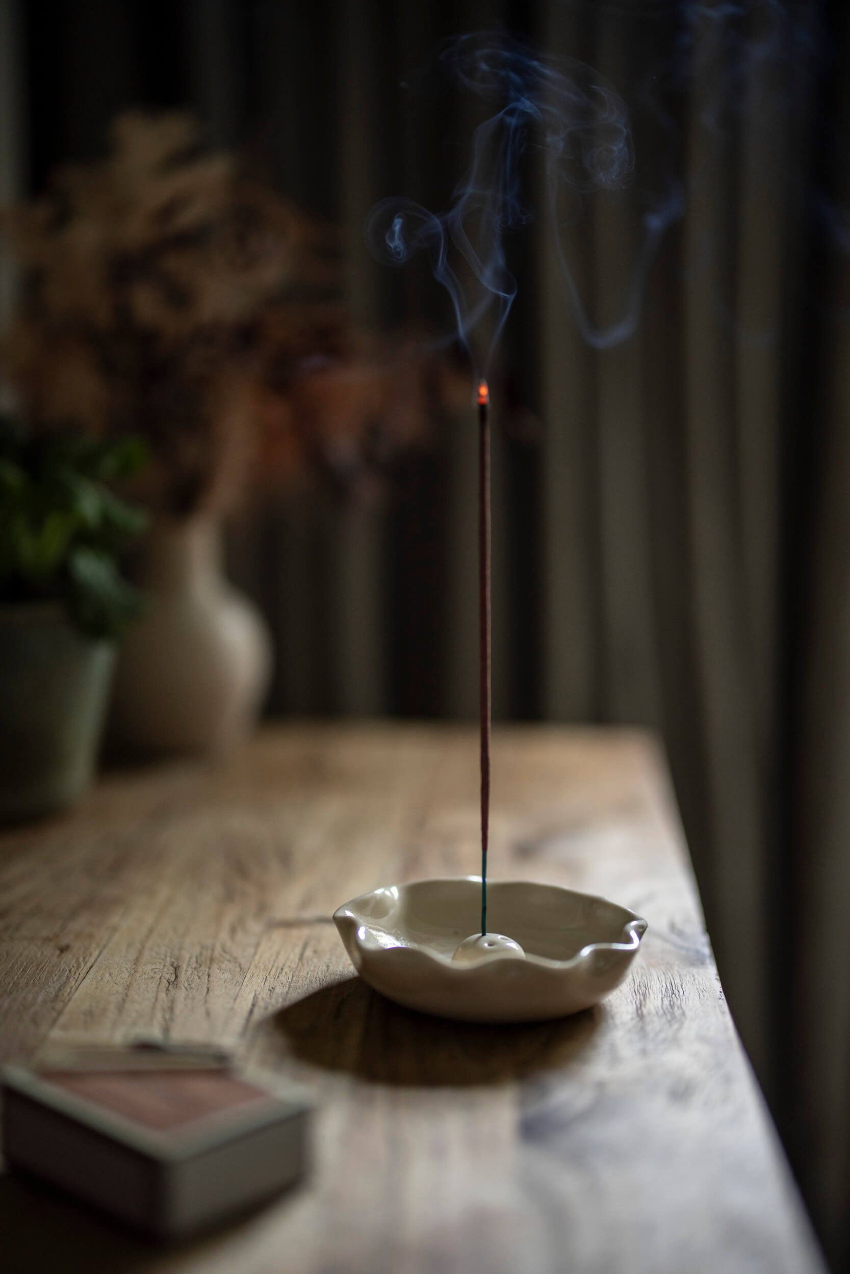 Flora Ceramic Incense Dish