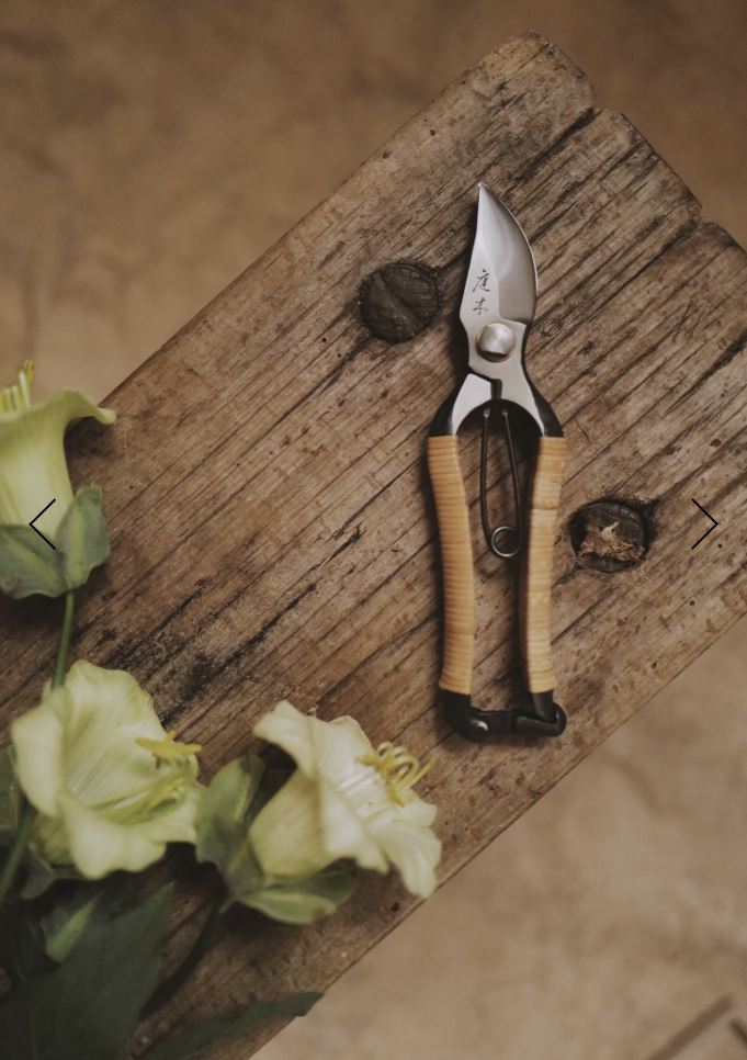 Rattan secateurs - Niwaki at Mill Proust £159