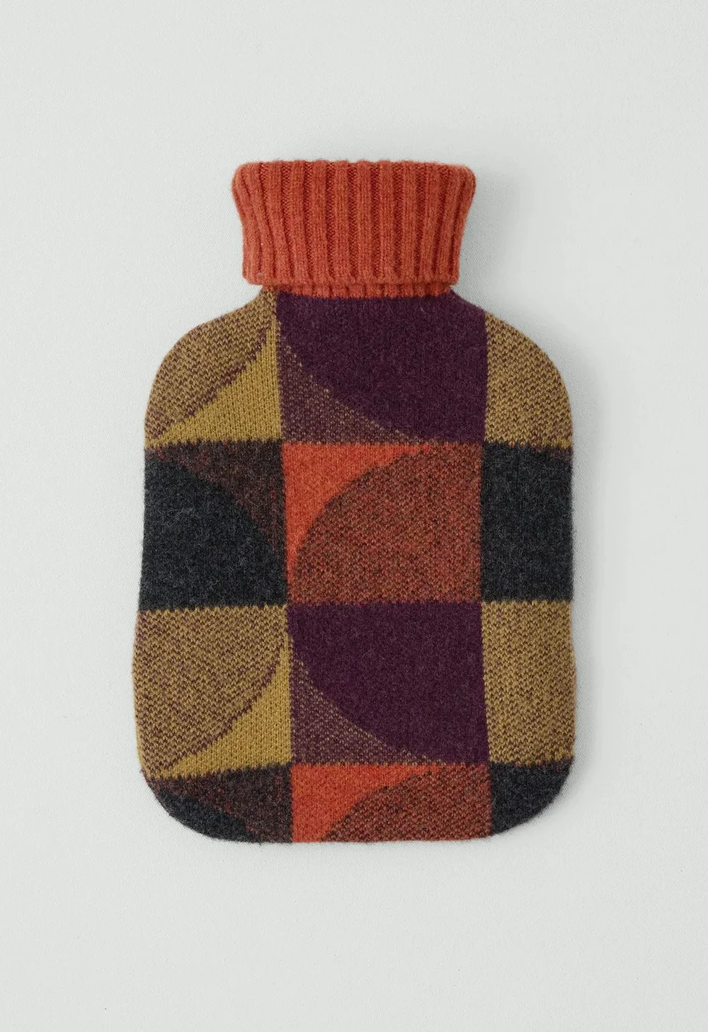 Forte wool hot water bottle cover - Toast £52
