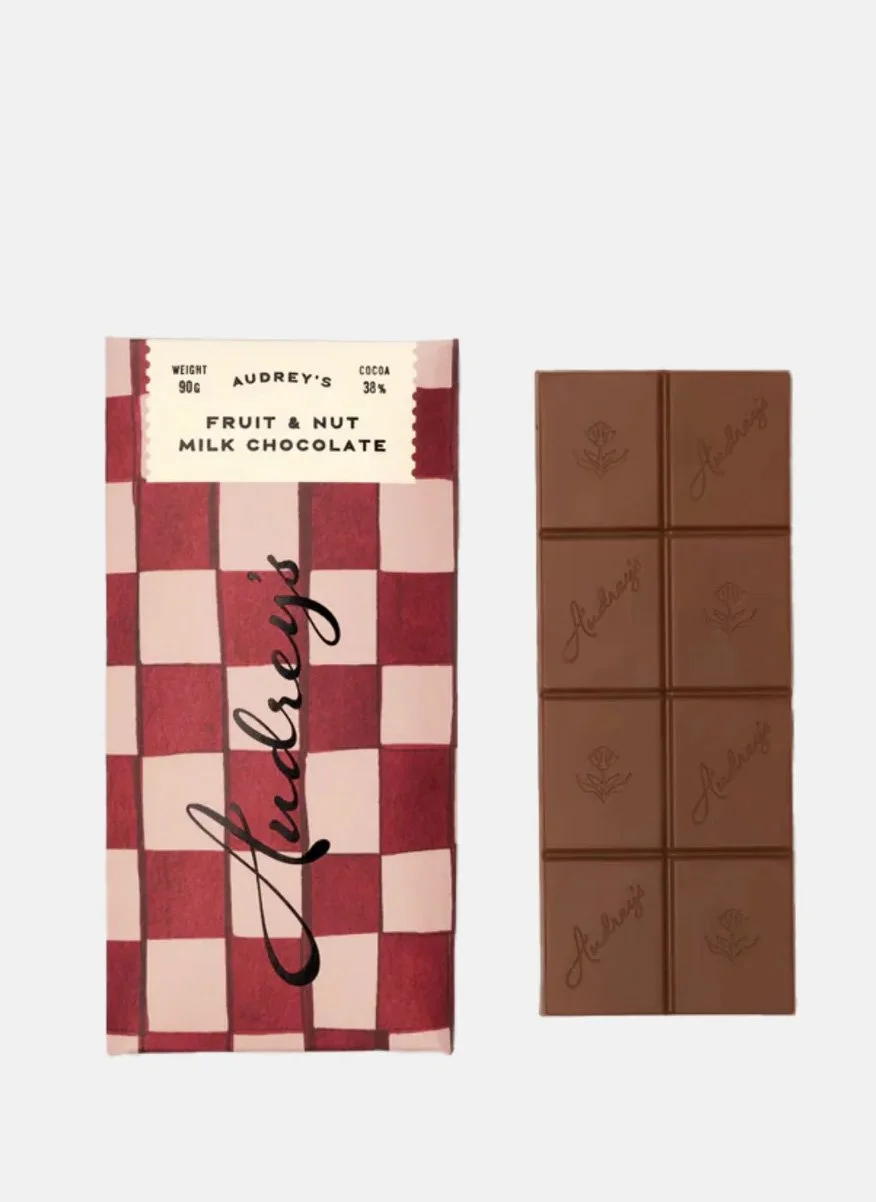 Fruit &amp; Nut bar - Audreys Chocolate £7.95