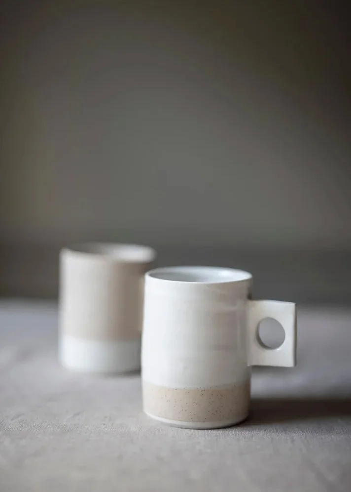 Miro porcelain mug - Paper Thin Moon £34