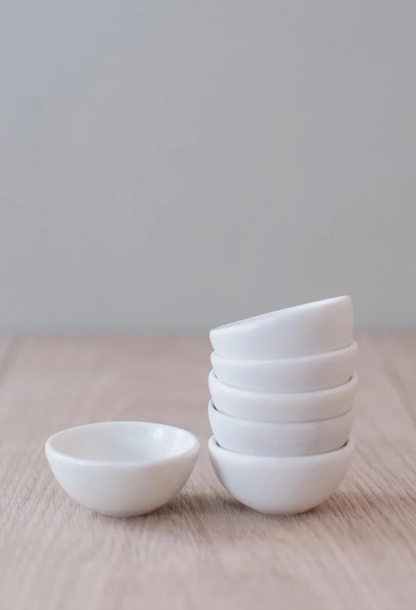 Mini porcelain bowl - Paper Thin Moon £8.50