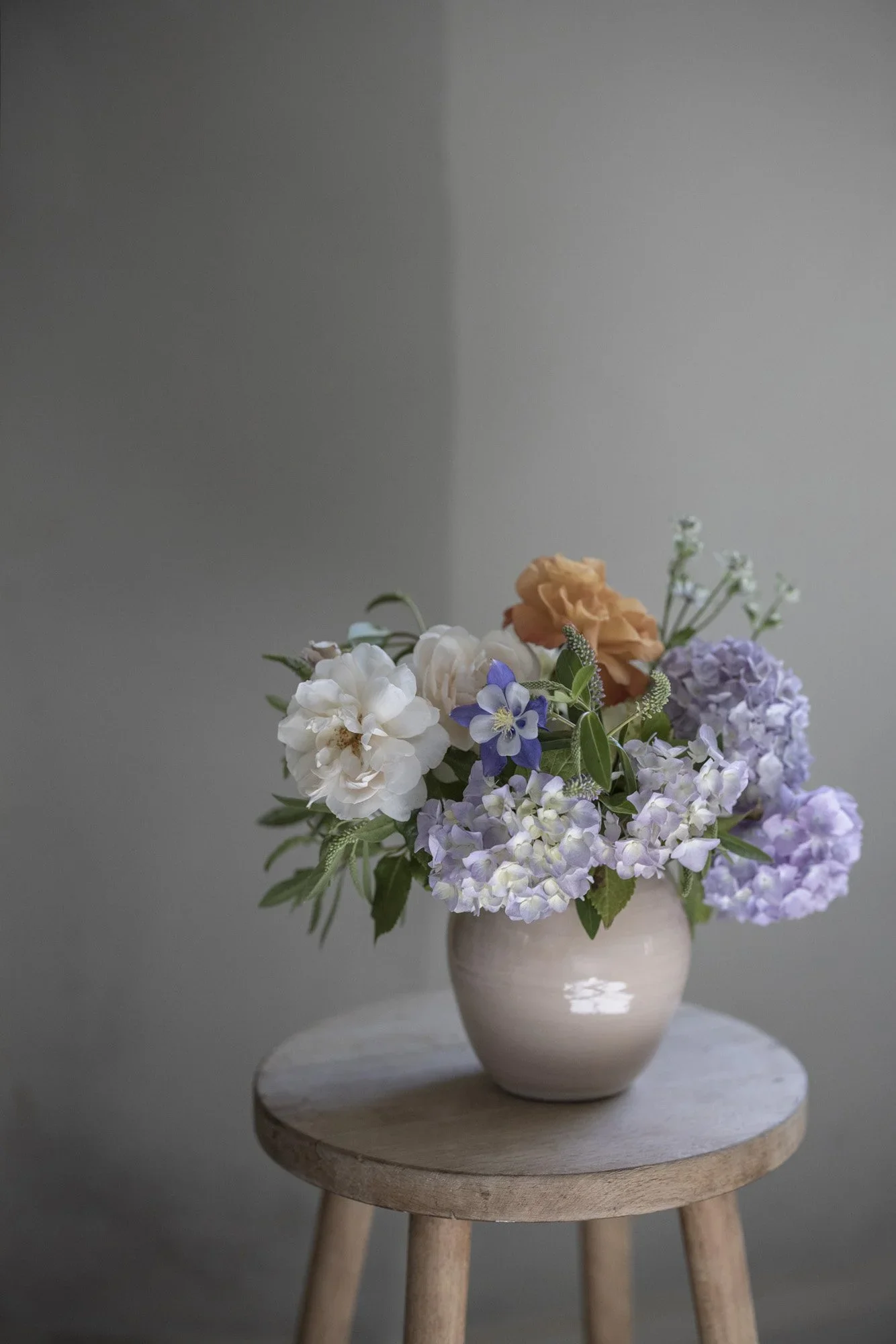 Coral Furze Vase