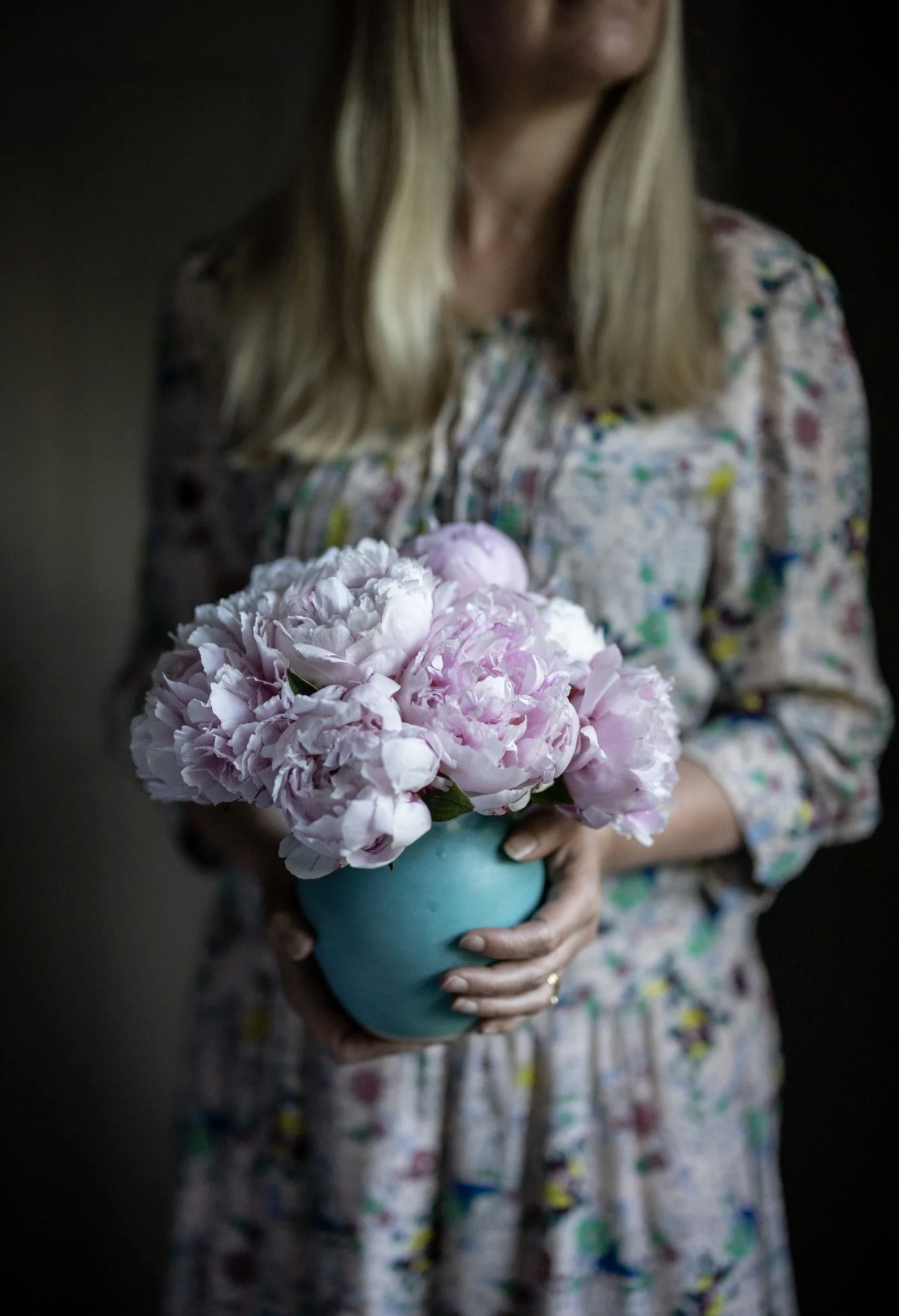 Turquoise Furze Vase