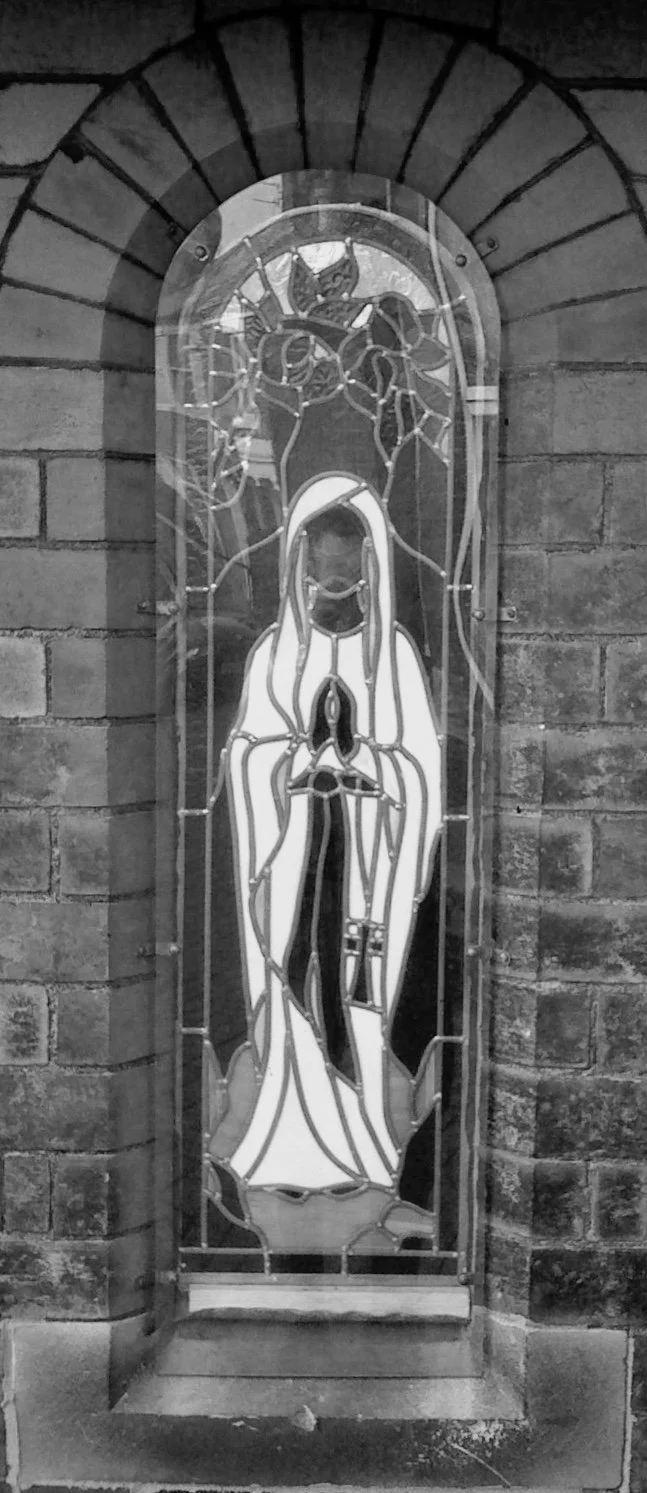 Virgin Mary Window, St Peter & Paul Church, South Shields, England