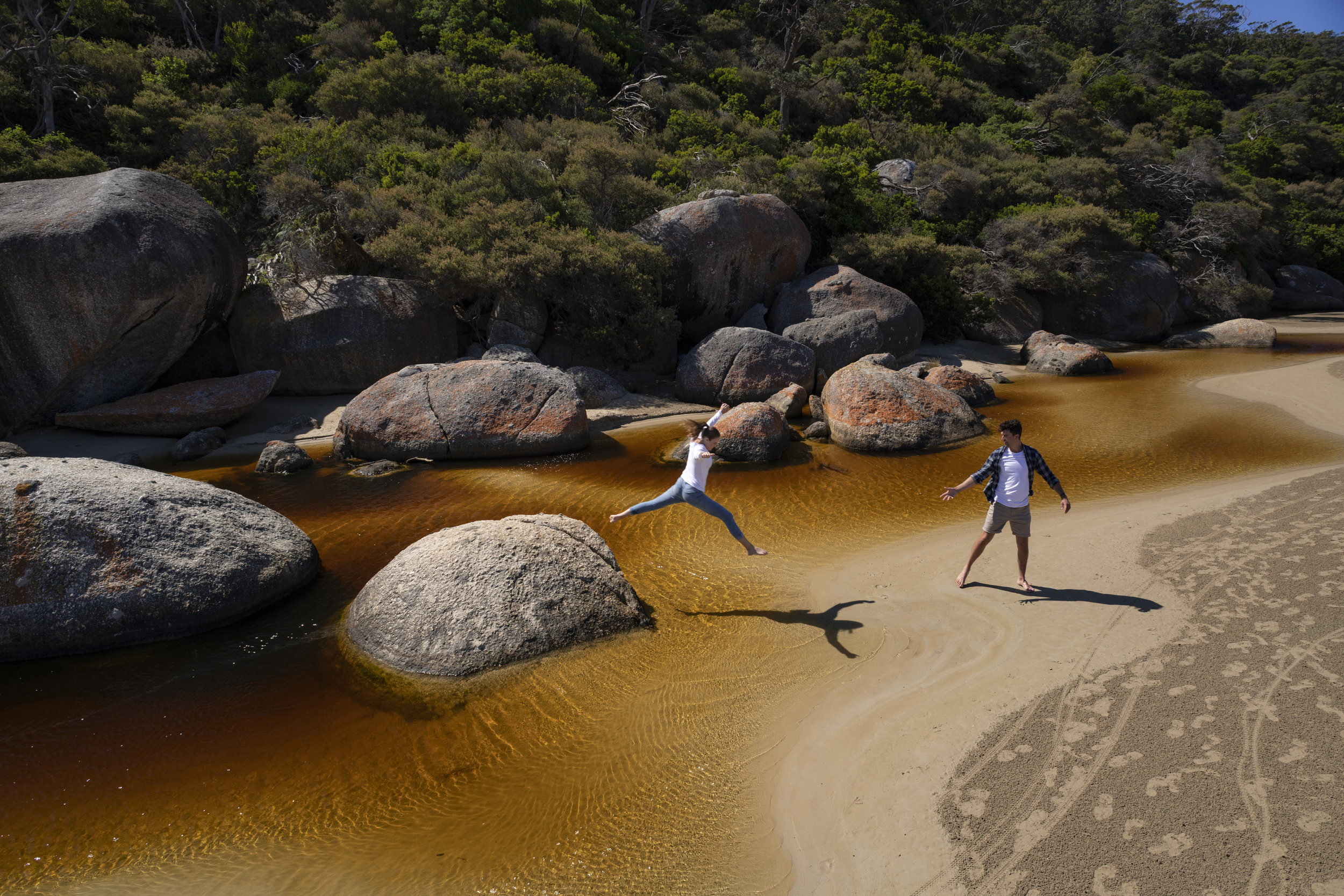 Tidal River roc hopping.jpg