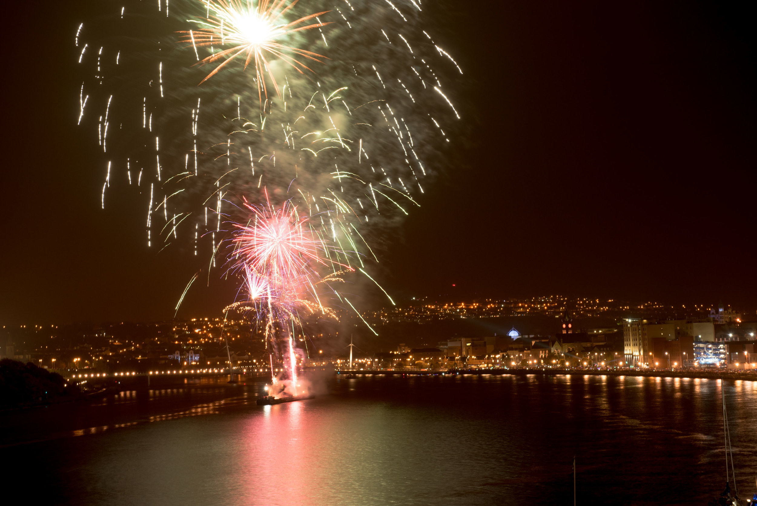 Derry Halloween Fireworks 