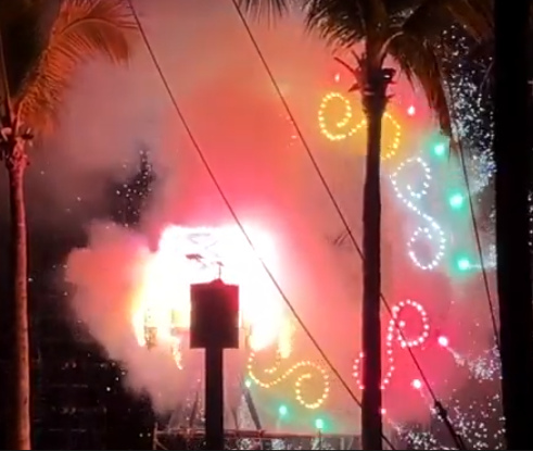 Amazing Example Of Mexican Castillo Fireworks