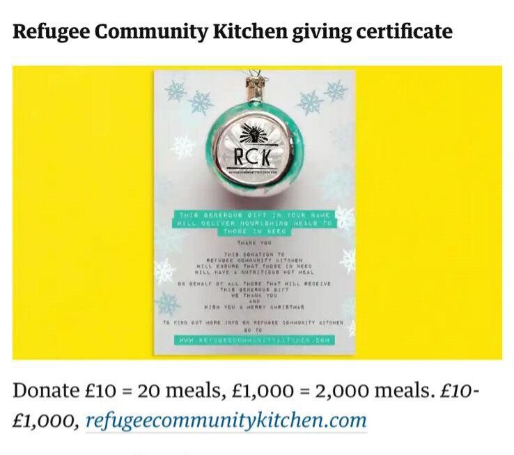 The perfect gift: RCK Giving Certificate!