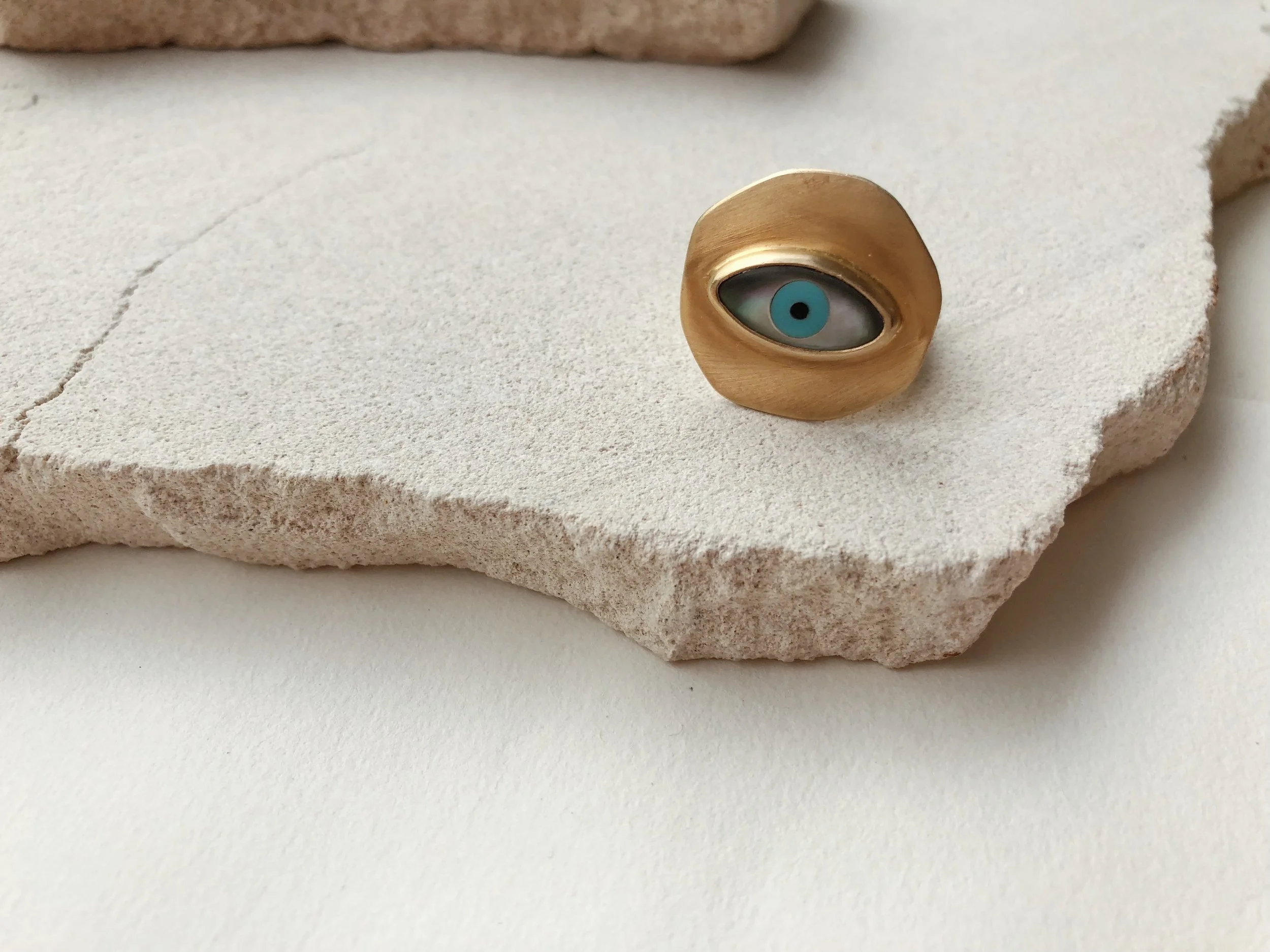 Silver Third Eye Ring