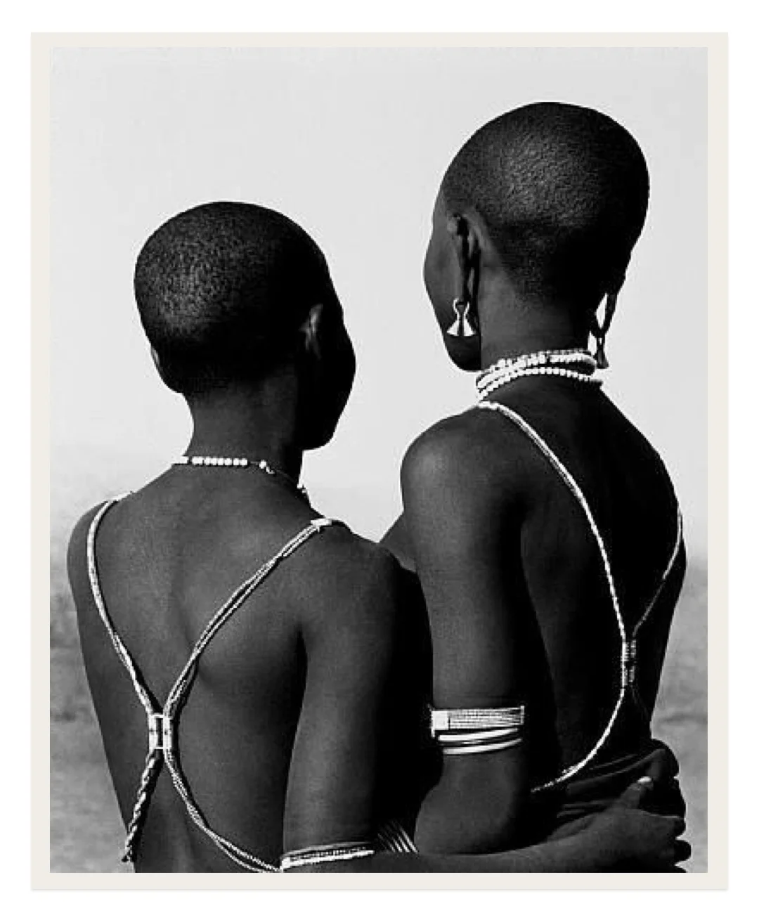 Nandoye & Nangini by Herb Ritts, 1993