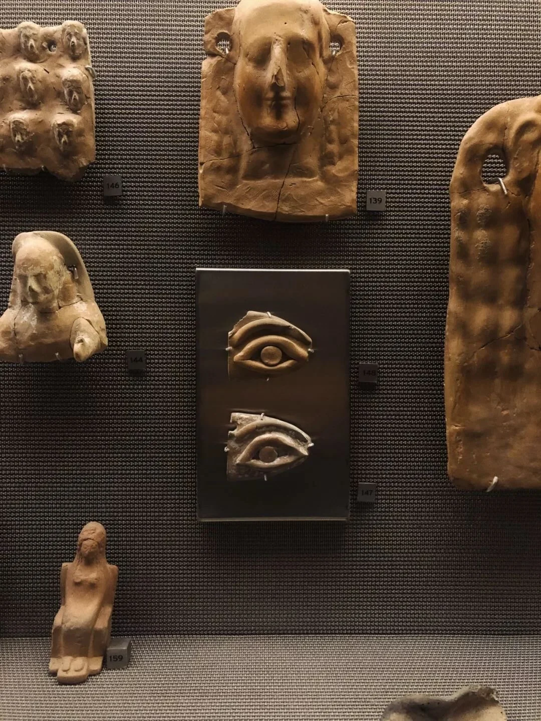 My visit to the Acropolis Museum. These art works date from 140-110 BC.