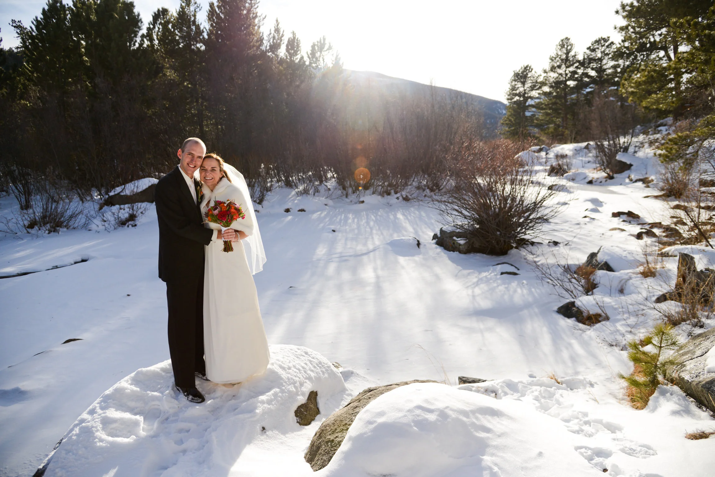 We were married in Colorado in 2012