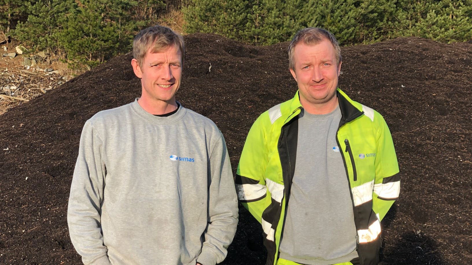 Me vil lage jord av beste kvalitet i kompostanlegget vårt